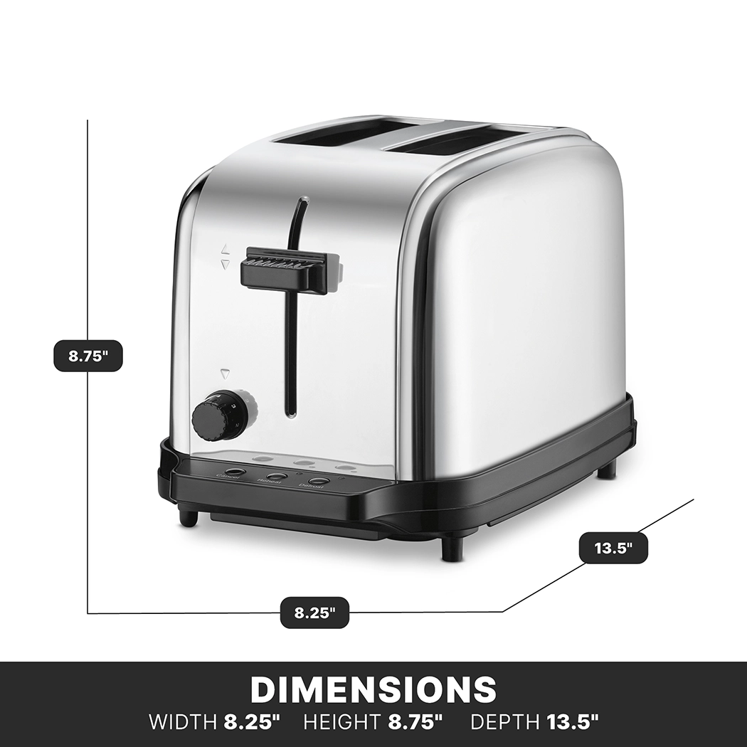 Light-Duty 2-Slot Toaster